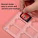 9 Grid Magnetic Crystal Card Storage For Switch