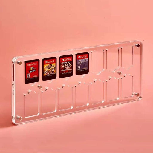 14 Grid Magnetic Crystal Card Storage Box For Switch