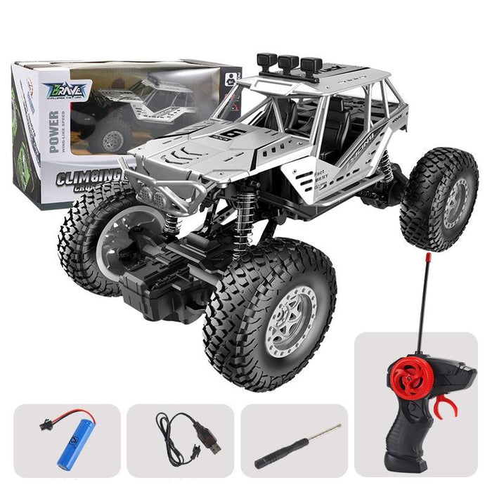 Medium Alloy Off-road Rc Car for Kids - Silver