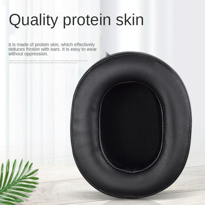 1 Pair Sponge Ear Pads For Xiberia Xl / Xo / V20 Headset Black