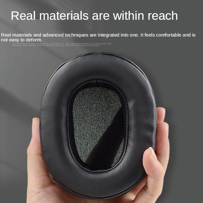 1 Pair Sponge Ear Pads For Xiberia Xl / Xo / V20 Headset Black