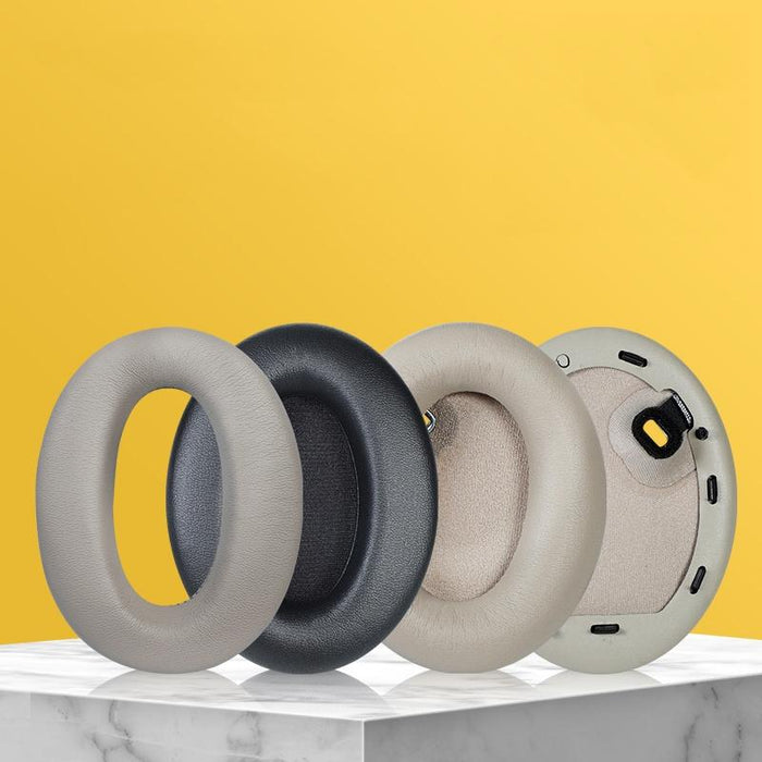 Blue Leather Earpads for Sony Wh-1000xm4 - Set of 2