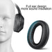Blue Leather Earpads for Sony Wh-1000xm4 - Set of 2