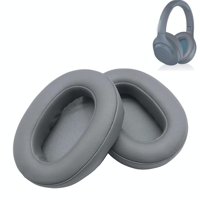 2Pcs Sponge Earpad For Sony Wh-Xb900N Headset - Protein Skin-Gray