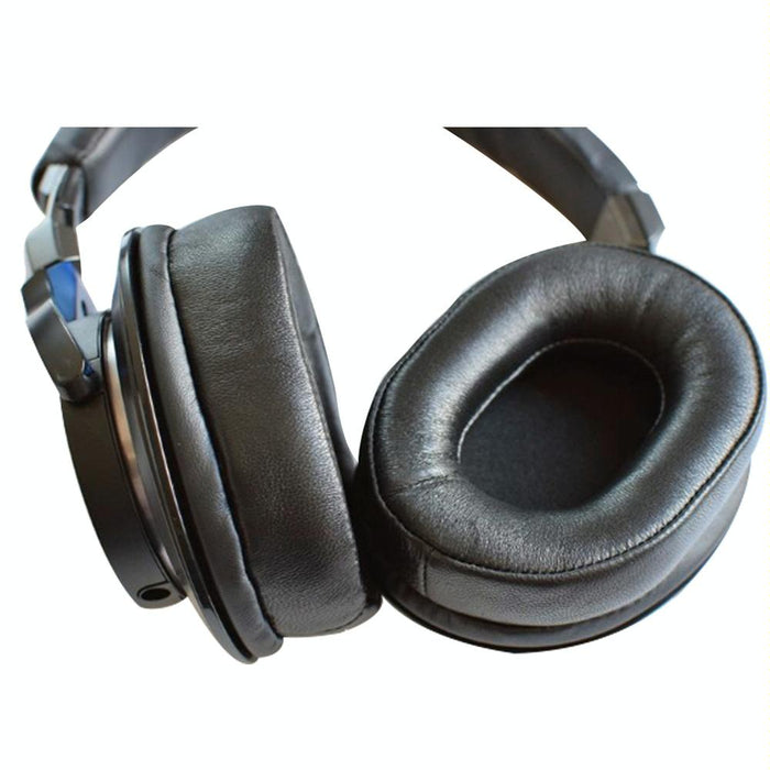 1 Pair Headset Earmuffs For Audio-Technica Ath-M50X/M30X/M40X/M20X - Brown-Protein Skin