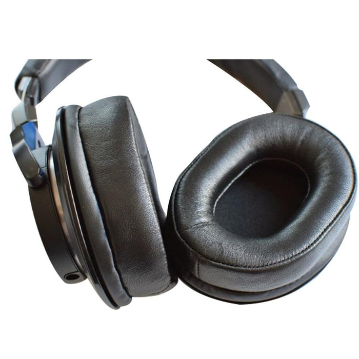 1 Pair Headset Earmuffs For Audio-Technica Ath-M50X/M30X/M40X/M20X - Black-Velvet & Pu