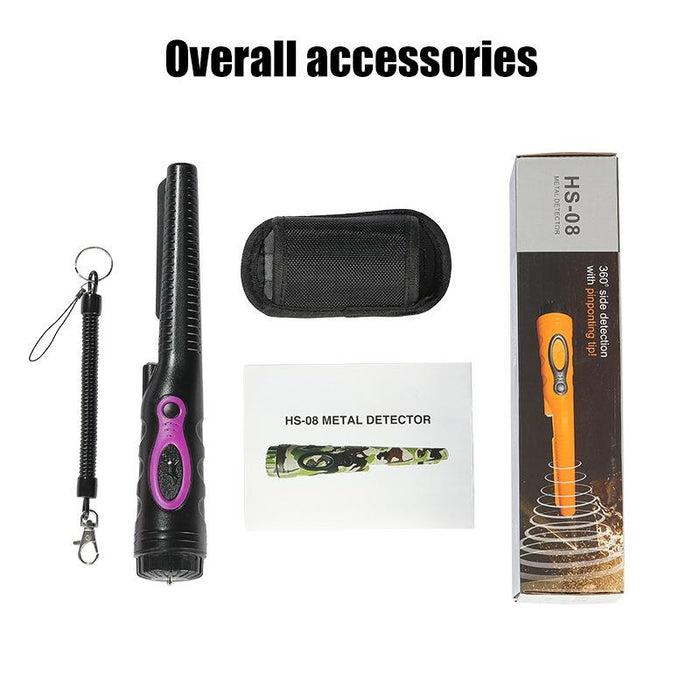 Hs-08 Outdoor Handheld Treasure Hunt Metal Detector Positioning Rod