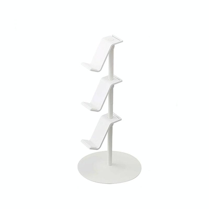 Gamepad Storage Rack Desktop Headphone Storage Rack - 3 Floors White