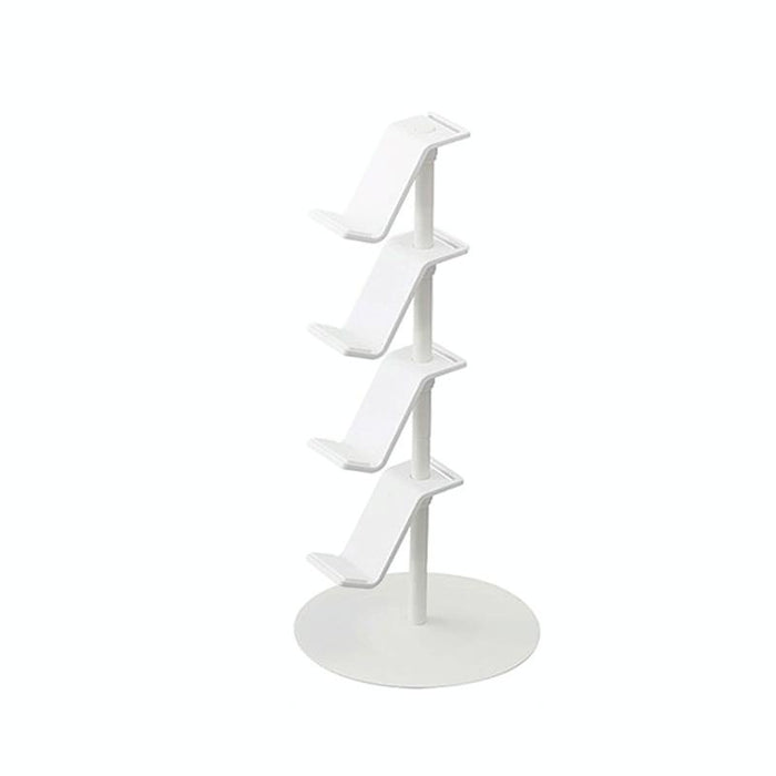 Gamepad Storage Rack Desktop Headphone Storage Rack - 4 Floors White