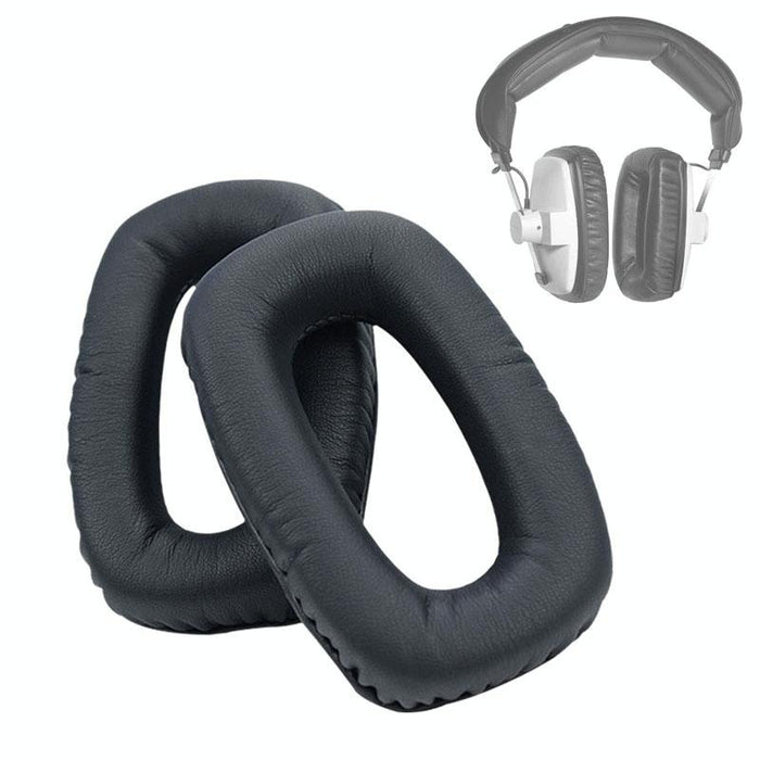 1 Pair Sponge Earpads For Beyerdynamic Dt100 / Dt102 / Dt108 / Dt109 Black