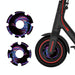 1 Pair Scooter Motor Waterproof Protective Sticker