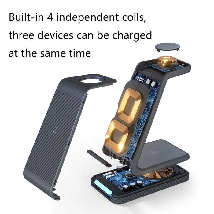 3 In 1 15W Vertical Wireless Charger