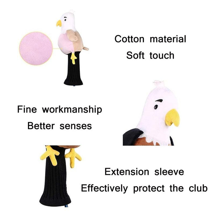 Adorable Plush Golf Club Cover For Animals