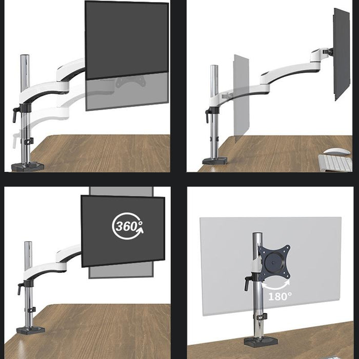 Aluminum Alloy Lifting And Rotating Lcd Computer Monitor