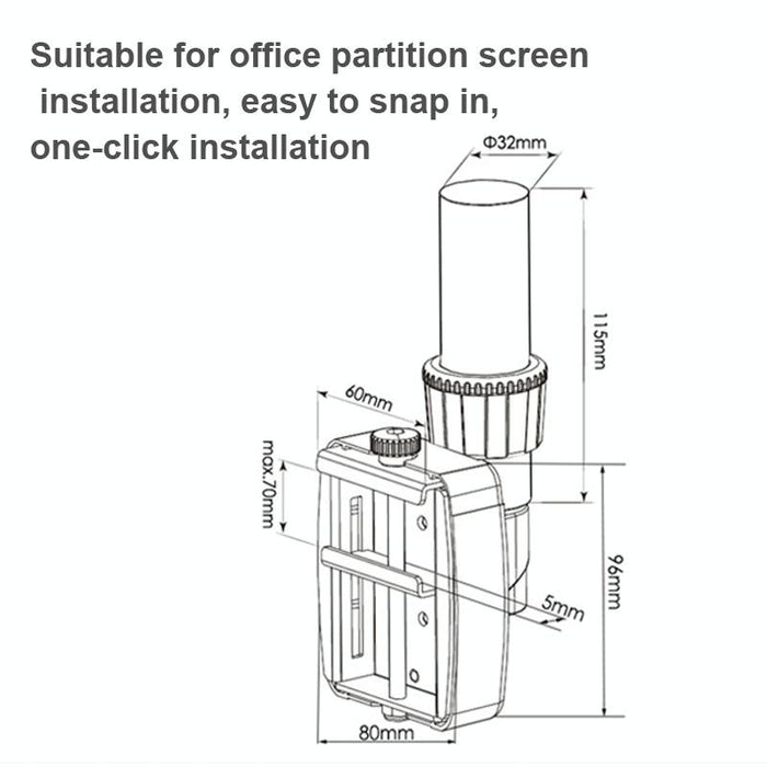 Lifting And Rotating Computer Monitor Bracket Slide Rail