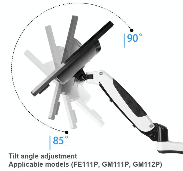 Lifting And Rotating Computer Monitor Bracket Slide Rail