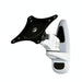 Computer Monitor Wall Mount Universal Swivel Bracket White