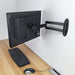 Universal Swivel Wall Mount for Computer Monitors