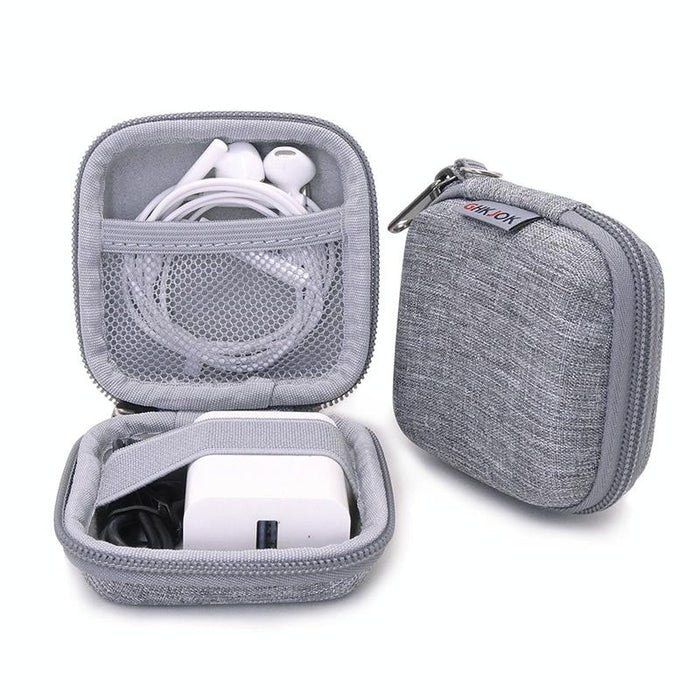 Gh1371 Headphone Data Cable Digital Accessories Storage Bag