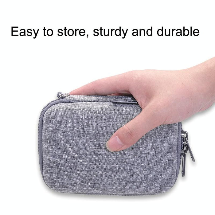 Gh1371 Headphone Data Cable Digital Accessories Storage Bag