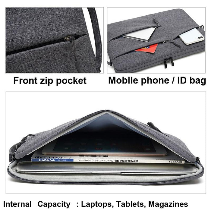 Zipper Type Polyester Business Laptop Liner Bag - 11.6 Inch