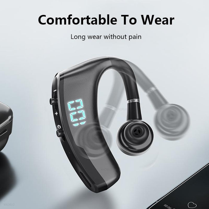 V9S Bluetooth Noise Cancelling Earphones With Led Display