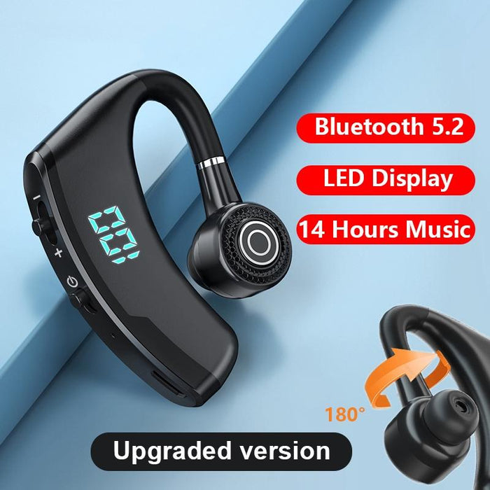 V9S Bluetooth Noise Cancelling Earphones With Led Display