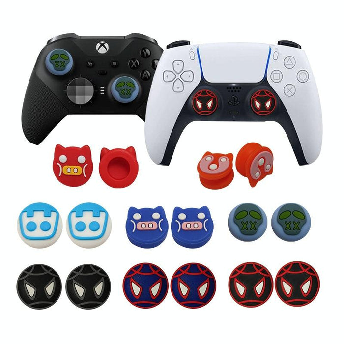 2 Sets Toyiluya Rocker Protection Cap Left And Right Handle Silicone Caps For Ps4/Ps5