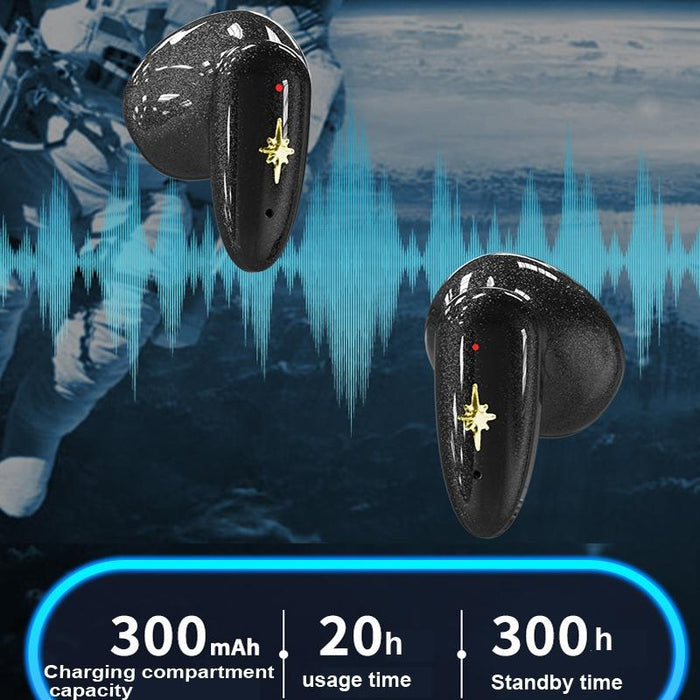 Tws Wireless Bluetooth Headset In-Ear Space Capsule Gaming Headset