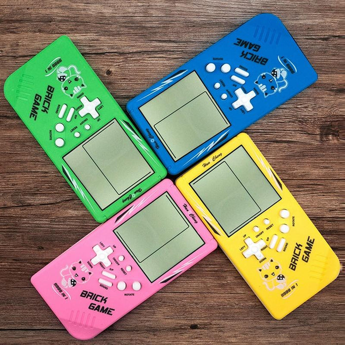 Large Screen Retro Children Handheld Game Console