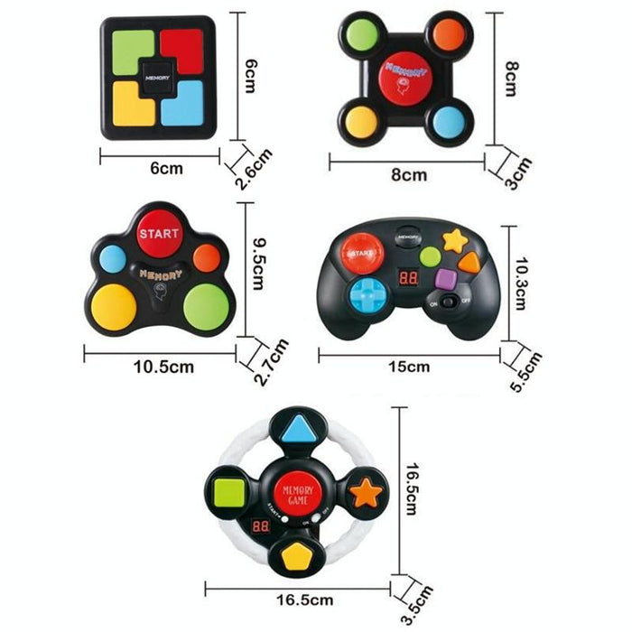 Children Educational Memory Training Game Machine - Shaped