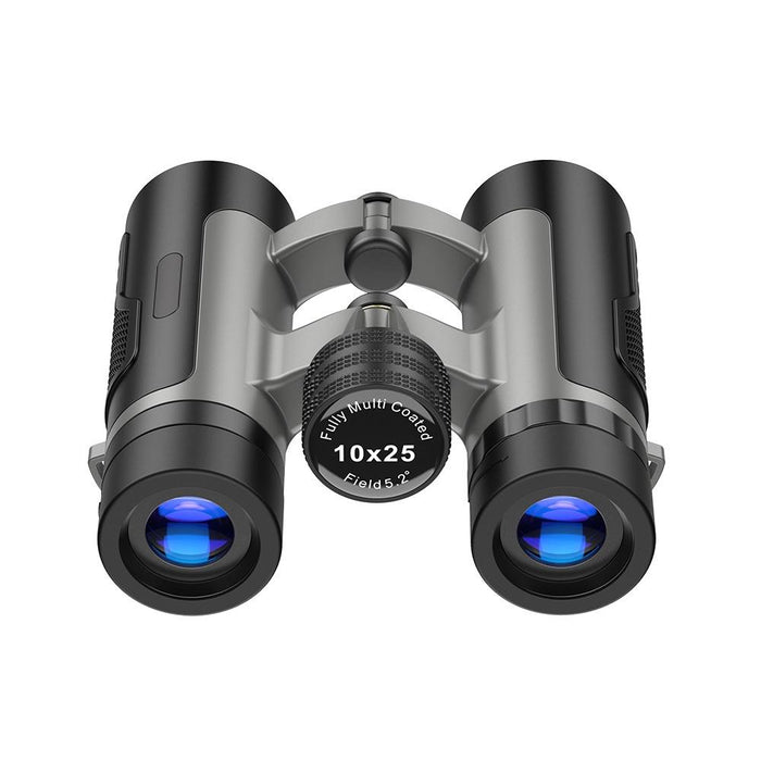 10 X 25 Binoculars Bak4 Prism Zoom Telescope For Bird-Watching Hunting Hiking Black