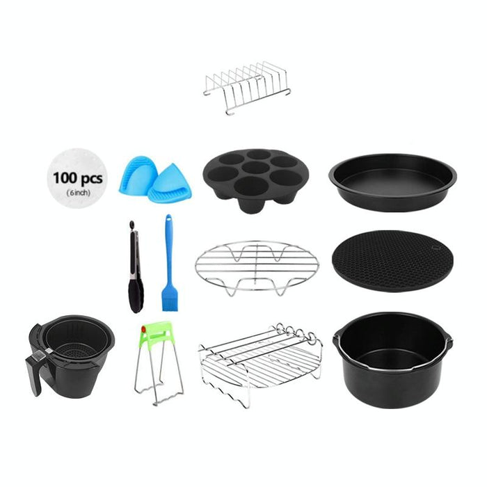 7 Air Fryer Baking Set 12 Pcs Stainless Steel Accessories
