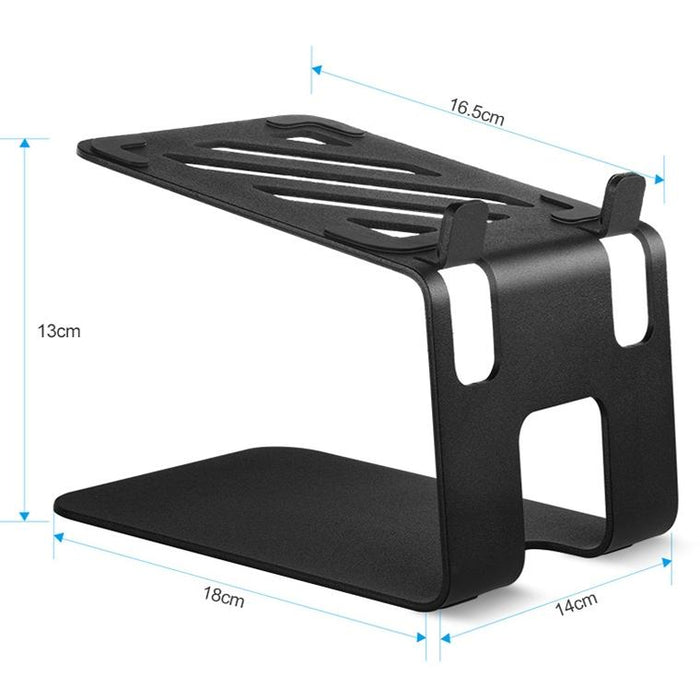 Portable Cooling All-Aluminum Speaker Laptop Stand Single Layer