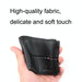 Rfid Men Short Wallet with Card Slots - Black