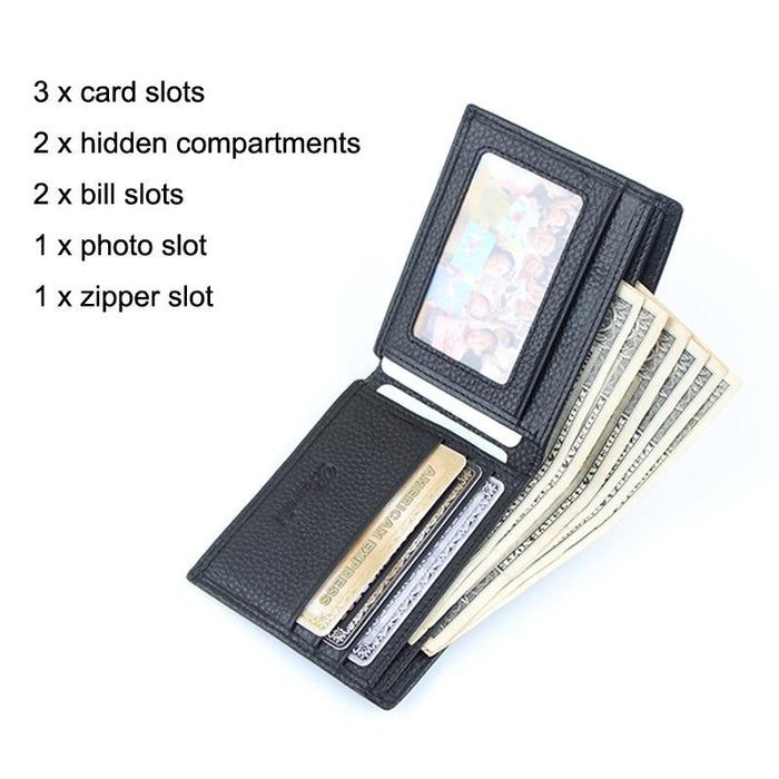 Rfid-blocking Men Wallet with Card Holder by Baweisi