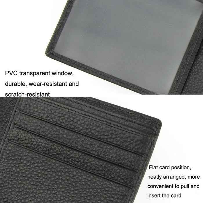 Rfid-protected Men Wallet - Secure & Stylish