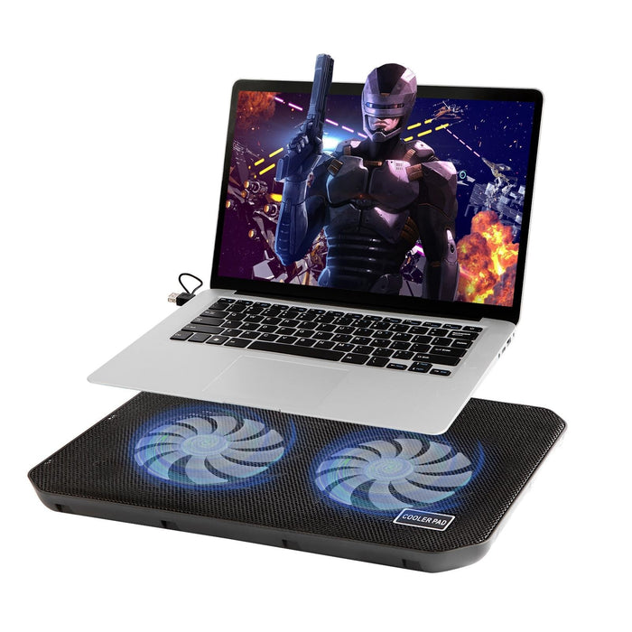 Dual Usb Laptop Cooler Nuoxi M10