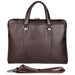 Lawyer Briefcase Messenger Bag in Business Cowhide Leather