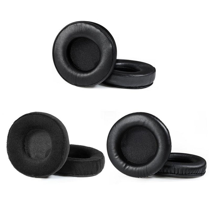 2 Pcs Earmuffs For Audio-Technica Ad1000X Ad2000X Ad900X Ad700X - Black Lambskin