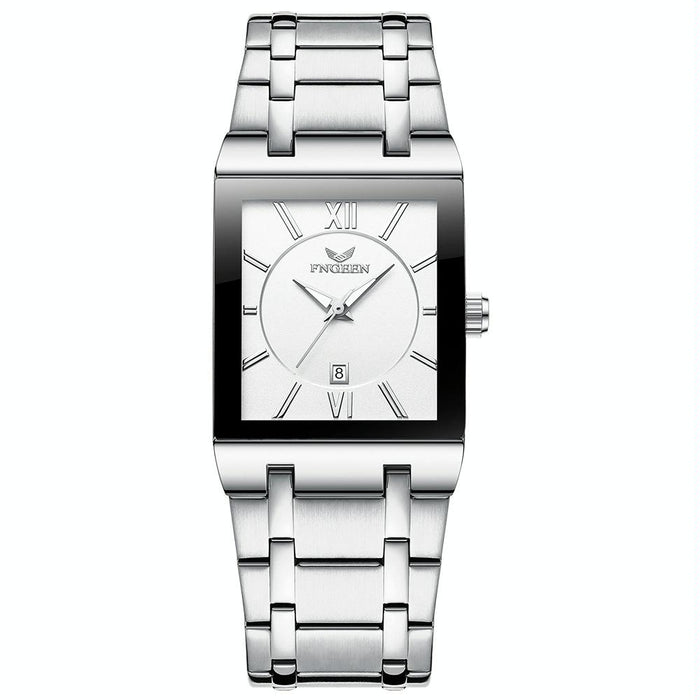 Waterproof Square Men Watch with Calendar - 50m