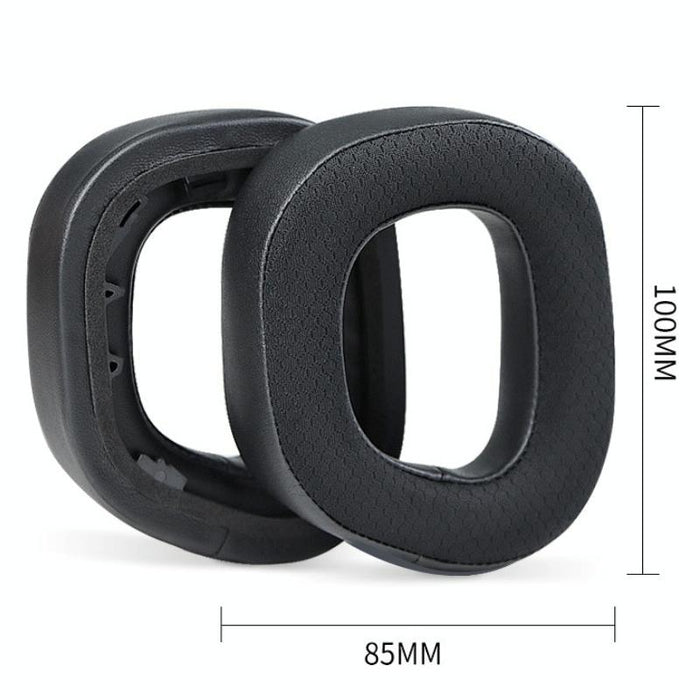 2 Pcs Rgb Headest Sponge Cover Earmuffs For Corsair Hs80