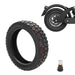 8.5 Inch Off-road Tubeless Vacuum Tire With Gas Nozzle