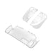 Split Crystal Hard Shell Case For Game Console