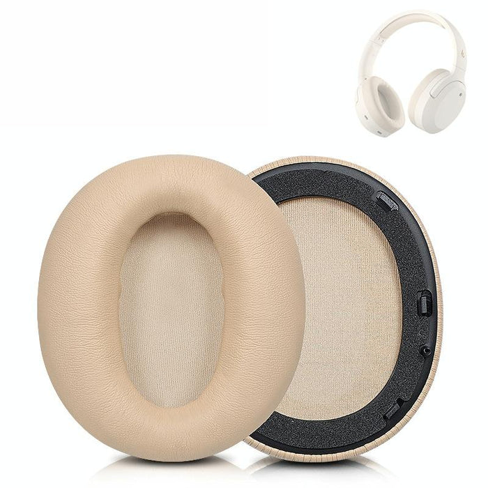 2 Pcs Headset Earmuffs Sponge Cover For Edifier W820Nb - Khaki