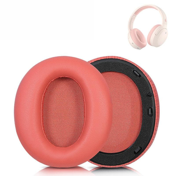 2 Pcs Headset Earmuffs Sponge Cover For Edifier W820Nb - Red