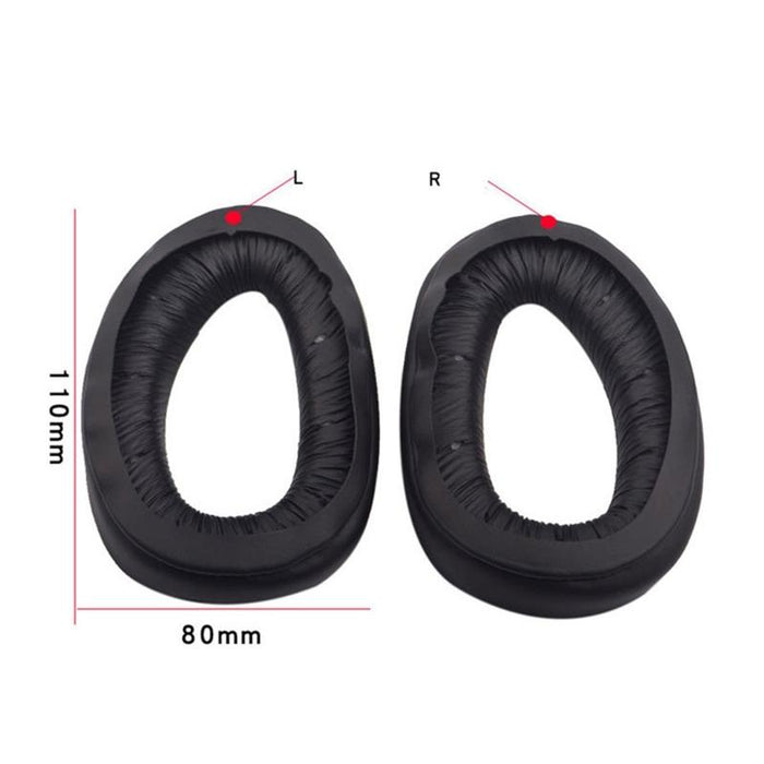 2 Pcs Headphone Sleeve Cover For Sennheiser Gsp300 Gsp370 Gsp350 - Lamb Leather