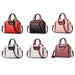 Material Contrast Colour Ladies Handbag