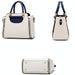 Material Contrast Colour Ladies Handbag