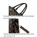 Spacious Print Handbag - Large Capacity